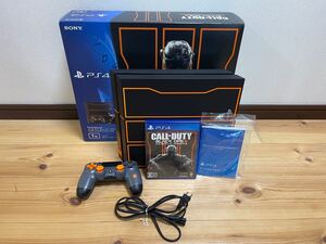 (美品)PS4 CODブラックオプスⅢ 数量限定版1TB 本体 レア