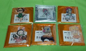 鬼滅の刃 無限列車編 みにきゃら アクリルチャーム 炭治郎 ポン治郎 禰豆子 ビョン子 善逸 チュウ逸 伊之助 猗窩座 セミコンプ