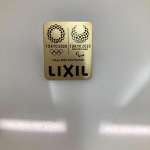 【即決】激レア★非売品 2020 東京オリンピック tokyo2020 LIXIL ピンバッジ リクシル★新品未使用★