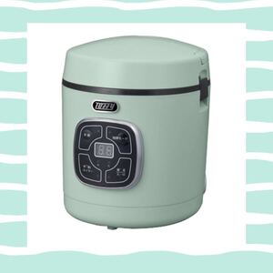 《お値下げ不可》Toffy マイコン炊飯器 ペールアクア 新品未使用品