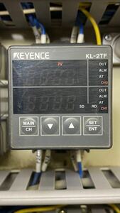7305 KEYENCE キーエンス PID温度調節ユニット 2ch KL-2TF 中古　現状品