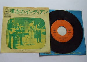 EP マーク・リンゼイとレイダース 嘆きのインディアン CBSA 82103 RAIDERS FEATURING MARK LINDSAY