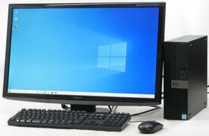 DELL Optiplex 7050-6700SF ■ 27インチ 液晶セット ■ i7-6700/DVDマルチ/HDMI/大容量HDD/第6世代/省スペース/Windows 10 デスクトップ