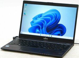 富士通 Lifebook UH90/B1 FMVU90B1B ■ i5-7200U/4G/SSD256/無線/HDMI/Webカメラ/高解像度/第7世代/最新OS搭載/Windows 11 ノートパソコン 