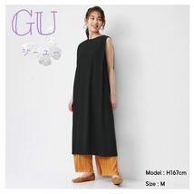 sale!新品タグ付☆ GU ジーユー☆ショルダータックワンピース_画像1