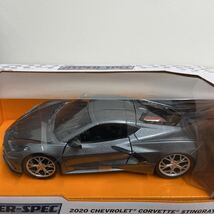 京商 × Jada toys 1/24 シボレー コルベット スティングレー 2020年 Chevrolet Corvette Stingray ハイスペック完成品ミニカー モデルカー_画像5