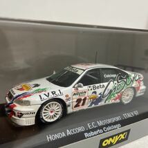 ONYX 1/43 HONDA ACCORD E.C. Motorsport Italy 1997年 #21 Roberto Colciago ホンダ アコード BTCC ミニカー モデルカー_画像3