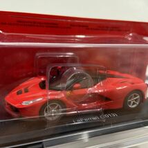 レア 最終号 アシェット 1/8 ラフェラーリをつくる vol.105 付録 1/43 La Ferrari 2013年 Red ミニカー モデルカー 国産名車コレクション_画像5