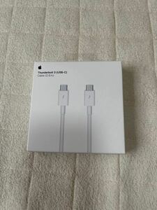 Apple thunderbolt 3 (USB-C) ケーブル 0.8m アップル サンダーボルト3