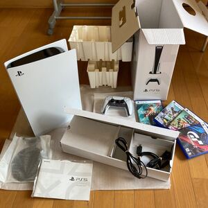SONY ps5 CFI-1100A ソフト4本付 送料無料
