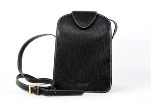 【超美品】LOEWE ロエベ ショルダーバッグ ブラック ブラック ボックス ブランド鞄【KT52】