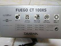 ダイワ　フエゴ　CT　１００XS（Daiwa　FUEGO　CT　１００XS）米国モデル　右ハンドル仕様　新品 　即決_画像9