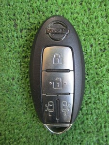Nissan подлинный интеллектуальный ключ 4 кнопки Slide El Grand E51 Ключ пульт дистанционного управления без ключа [включенная доставка !!]