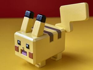 ポクセルコレクション ピカチュウ　現状　ミニ　フィギュア　マインクラ風