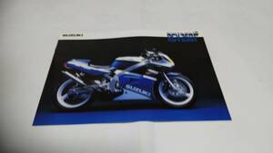 1988 year 3 month sale. Suzuki RGV250Γ( Gamma ) catalog..