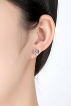 【新品未使用】#最上級#【厳選】ダイヤモンドピアス☆☆必見☆☆《合計1ct》※プラチナ仕上※_画像3