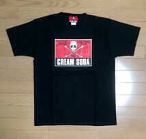 【新品】CREAMSODA【当時物】クリームソーダ PINKDRAGON ピンクドラゴン ロカビリー ロック ROCK PUNK Tshirt Tシャツ ブラック BLACK_画像1