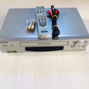 SONY VHSビデオデッキ SLV-NX1 ソニー ビデオカセットレコーダー 2002年製造