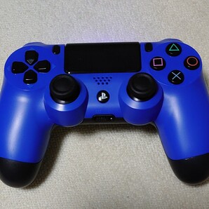 純正 PS4 ワイヤレスコントローラーブルー