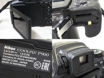 ジャンク Nikon COOLPIX P900 デジタルカメラ 通電不可のためジャンク 現状品_画像8