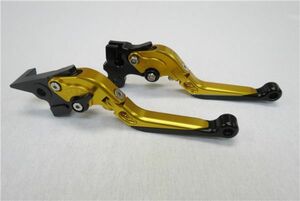 BMW F650GS/G 650GS/G 650 Sertao ビレットレバー ロング 金 【ae-f650-1】