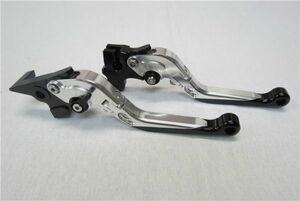 BMW F650GS/G 650GS/G 650 Sertao ビレットレバー ロング 銀 【ae-f650-4】