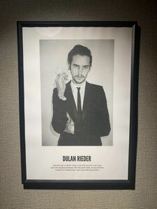 DYLAN RIEDER デュラン リーダー A4 ポスター 額付き 送料込