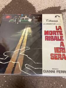 LP! LA MORTE RISALE A IERI SERA ( Gianni * Ferio / Italy CINEVOX lable . record )