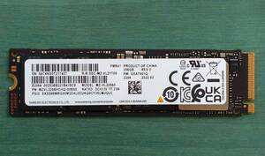 使用1時間 Samsung PM9A1(≒980 PR0) 256GB Gen4 NVMe M.2 SSD MZVL2256HCHQ-00B00【送料無料】