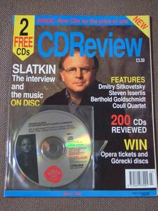 CD Review March 1994 クラシック音楽専門誌　◆ ジャンク品 ◆