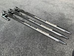 ★送料無料★新品★スノーピーク ソリッドステーク20㎝×3本☆ペグ★snowpeak★鍛造スチールペグ○