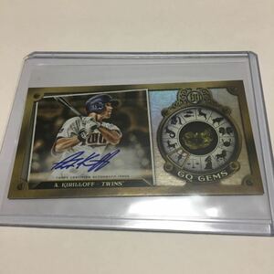 ★【ALEX KIRILLOFF】2022 topps GYPSY QUEEN ミニカード　直筆サインカード50枚限定★即決