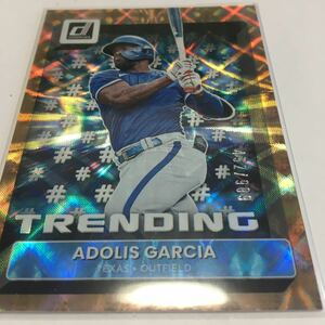 ★【ADOLIS Garcia】PANINI MLB 2022 DONRUSS インサートカード「trending」999枚限定★即決