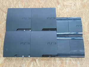 完全ジャンク品 PS3 本体のみ 計6台 セット 120GB 160GB 250GB 320GB 500GB 送料無料c35