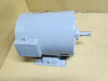 三菱 三相200Ｖ モーター 0.2Kｗ4P中古品 _画像1