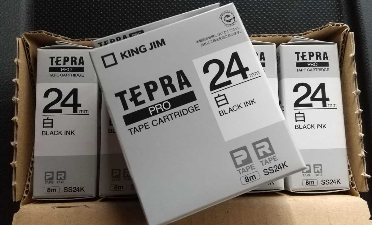 海外限定】 テプラPROテープエコノパック JIM) キングジム(KING 5個入 SC24R-5Pトップセラー 赤 24mm ラベルシール -  www.oroagri.eu