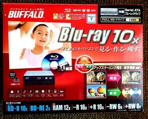 【BUFFALO】 内蔵型ブルーレイドライブ SATA接続【Windows 10　動作確認済】