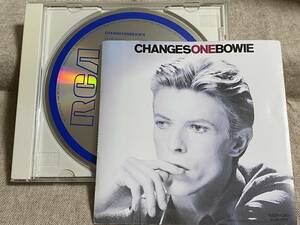 DAVID BOWIE - CHANGESONEBOWIE 魅せられし変容 RCA盤 税表記なし3200円盤 日本盤 廃盤 レア盤