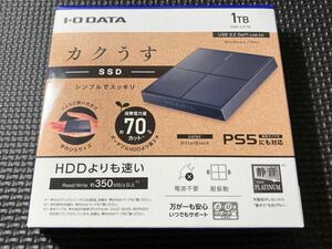 IODATA SSPL-UT1K 1TB 外付けSSD PS4対応 USB ポータブルSSD