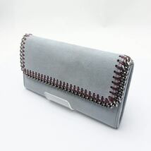 ◆◆ Stella McCartney ステラマッカートニー 財布 グレー ファラベラ やや傷や汚れあり_画像3