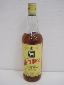 WHITE HORSE FINE OLD SCOTCH WHISKY ウイスキー 750ｍｌ 未開封