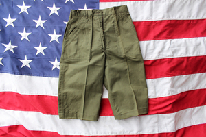 1979 the US armed forces the truth thing OD shorts yutili tea Baker pants W65cm 11x