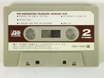■□J388 THE MANHATTAN TRANSFER マンハッタン・トランスファー COMING OUT 華麗なる開花 カセットテープ□■_画像7