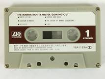 ■□J388 THE MANHATTAN TRANSFER マンハッタン・トランスファー COMING OUT 華麗なる開花 カセットテープ□■_画像6