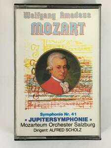 ■□J451 モーツァルト/交響曲 第41番 ジュピター アルフレッド・ショルツ指揮 カセットテープ□■