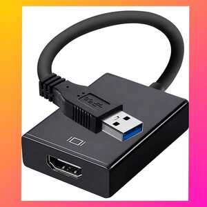 USB HDMI 変換アダプタ USB HDMI ケーブル usb hdmi 変換アダプター USB HDMI