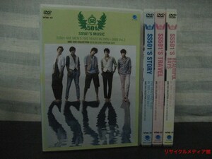 【レンタル版】SS501　FIVE MEN'S FIVE YEARS IN 2005-2009 MBC DVD■d-0014720