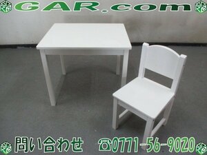 ya10 3 IKEA/ Ikea KRITTER table chair set 20948/13344 child oriented desk desk chair wooden several set have Kyoto pickup welcome!