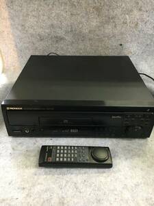 リモコン付 N-708 PIONEER パイオニア CLD-02 レーザーディスクプレーヤー CU-CLD093 難有　LDプレーヤー