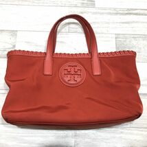 トリーバーチ TORY BURCH 2WAYバッグ ナイロン ハンドバッグ ショルダーバッグ[Q1600]_画像2